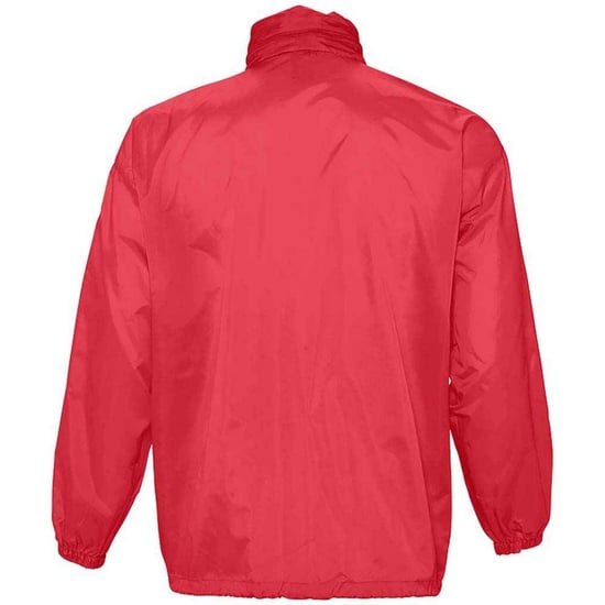 SOLS Unisex Adult Surf Windbreaker (Red) - Image 2