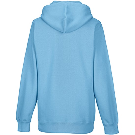 Russell Colour Mens Hooded Sweatshirt / Hoodie (Sky Blue) - Image 2