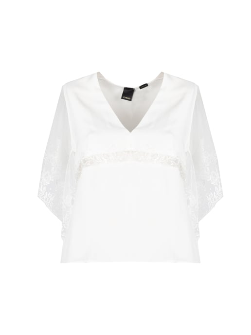 Pinko Top Tama de mujer Blanco - Image 1