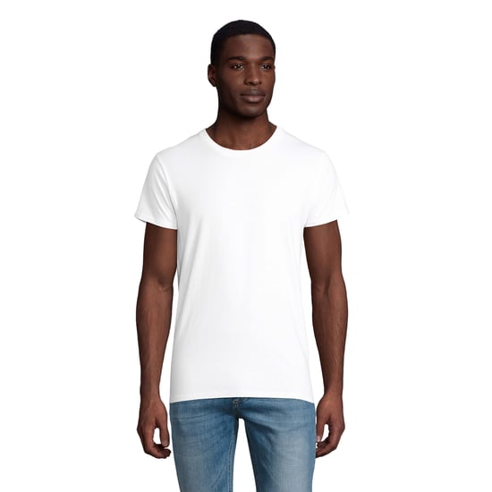 SOLS Mens Pioneer Organic Cotton T-Shirt (White) - Image 1
