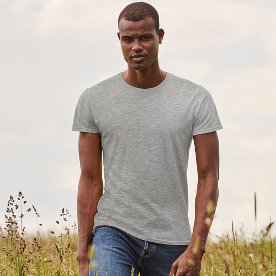 Fruit Of The Loom Mens Heather Iconic 150 T-Shirt (Athletic Heather) - Image 2