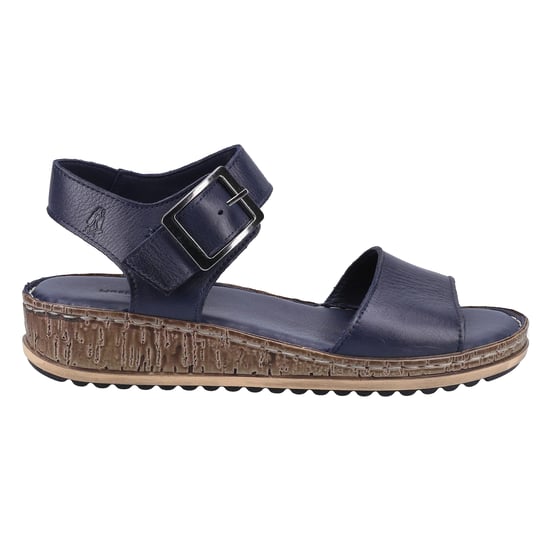 Hush Puppies Womens/Ladies Ellie Leather Sandals (Navy) - Image 3