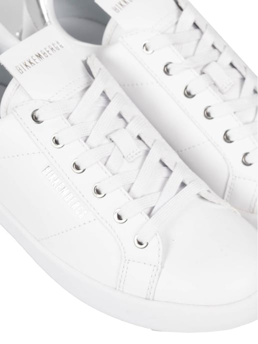 Bikkembergs Zapatillas Sheba de mujer Blanco, Plata - Image 4