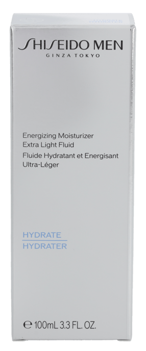 Shiseido Men Hidratante Energizante Fluido Extra Ligero 100ml - Image 2