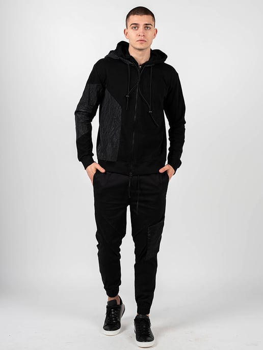 La Haine Inside Us Sudadera Equatore Hombre Negro - Image 2
