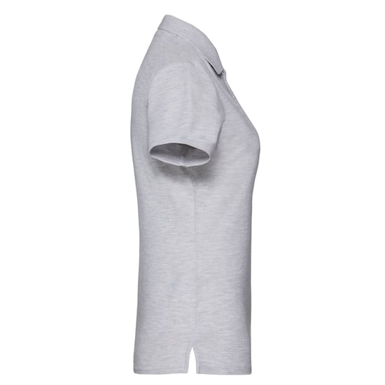 Fruit of the Loom Womens/Ladies Premium Polo Shirt (Heather Grey) - Image 3