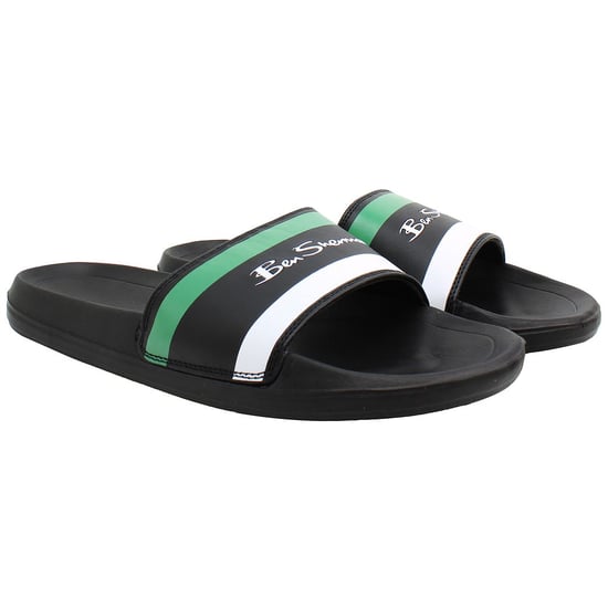 Ben Sherman Sidney Chanclas Negras para Hombre - Image 2