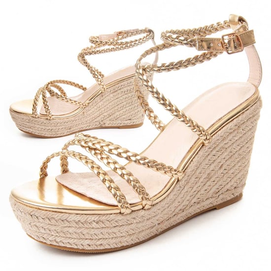 Montevita Wedge Sparto Sandal Wesparto6 In Gold