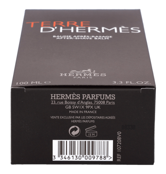 Hermes Terre D'hermes Aftershave Balm 100ml - Image 4