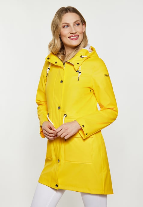 Schmuddelwedda raincoat women yellow - Image 3