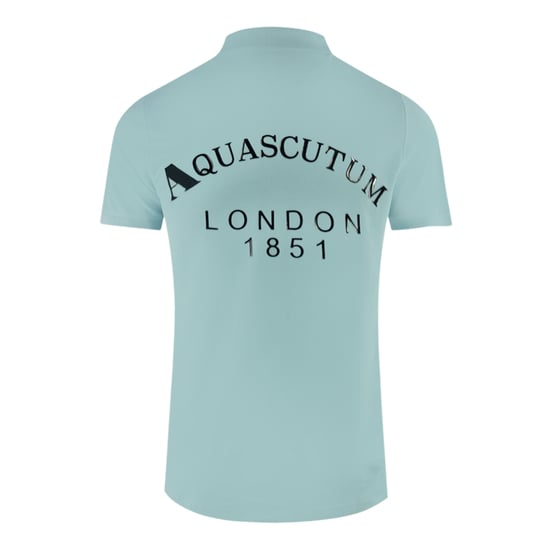 Polo Ligero Azul Claro Aquascutum Londres 1851 - Image 2