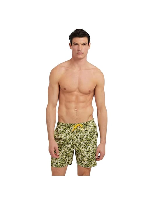 Traje de baño Guess para hombre con logotipo ilimitado - Image 1