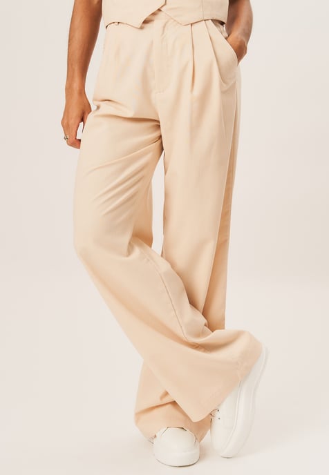 Pantalón ancho de sastre de algodón - Image 2