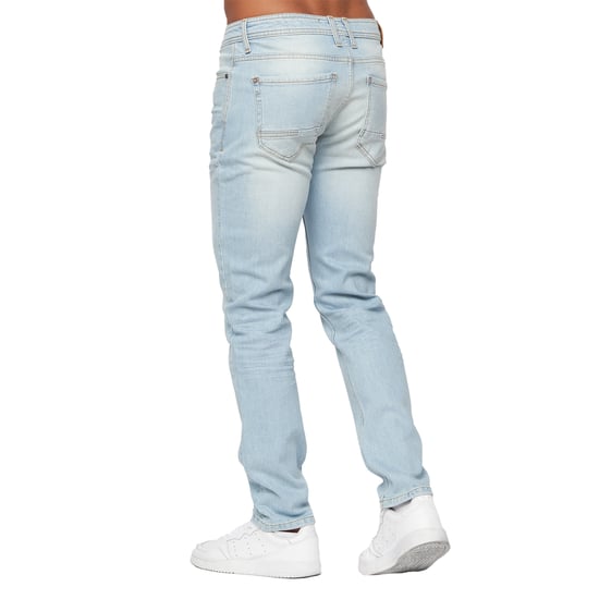 Crosshatch Mens Buraca Slim Jeans (Light Wash) - Image 3