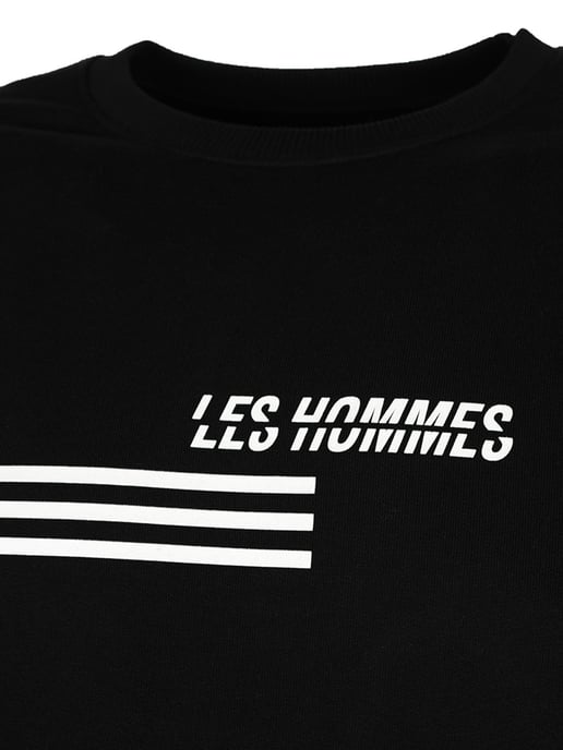 Les Hommes Sudadera Hombre Negro - Image 6
