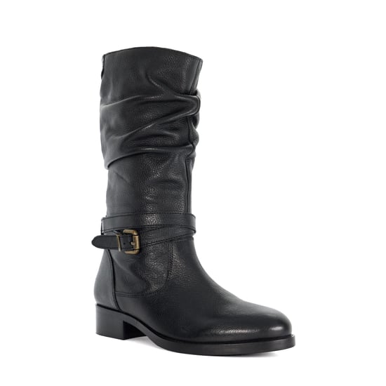 Dune Ladies Tasa - Leather Mid Calf Boots