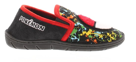Pokemon Younger Childrens Slippers Grayson black