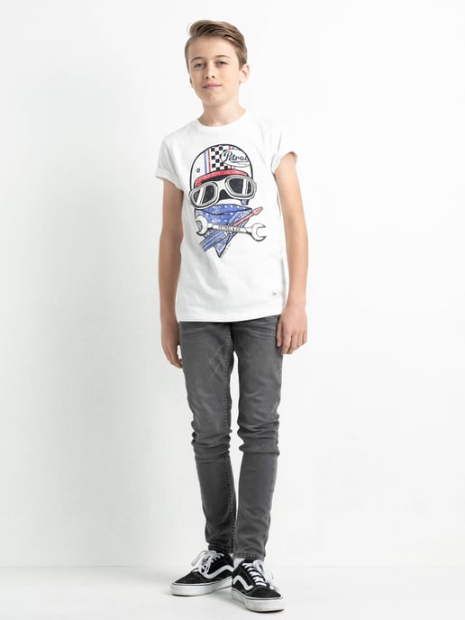 Petrol Industries - Nolan Narrow Fit Jeans Boys -  Grey - Image 5