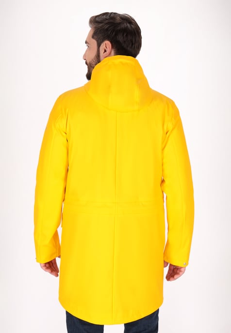 Schmuddelwedda raincoat Men yellow - Image 4