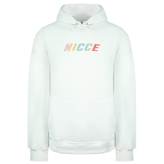 Nicce Long Sleeve Pullover White Mens Myriad Hoodie 211 1 02 05 0002