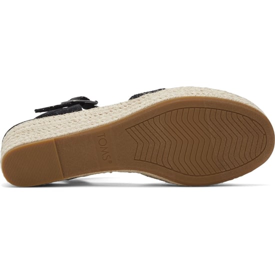 TOMS Audrey Textile Women's Black Wedges - Image 3