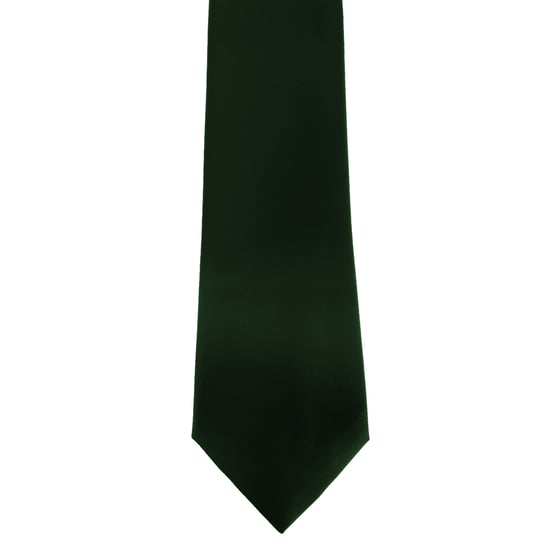 Premier Mens Plain Satin Tie (Narrow Blade) (Pack of 2) (Bottle) - Image 1