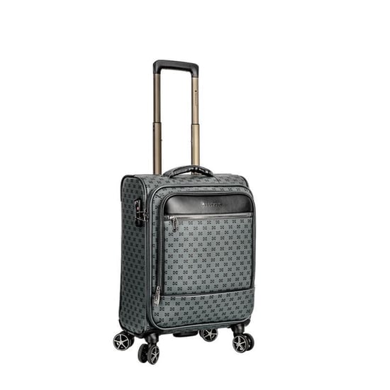 Gray lightweight cabin suitcase