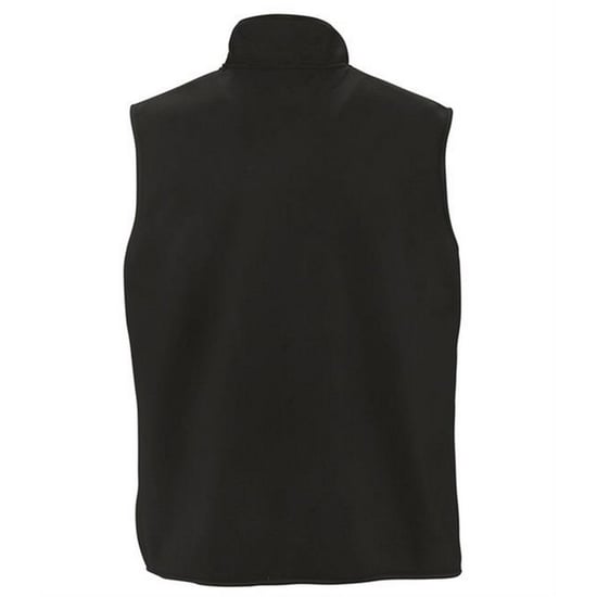 SOLS Unisex Adult Norway Fleece Gilet (Black) - Image 2