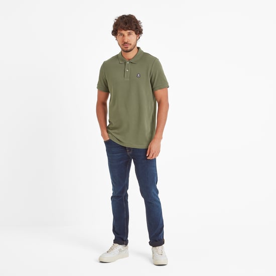 Braunton Mens Polo Shirt - Forage Green