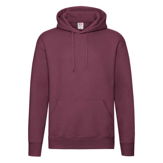 Fruit of the Loom Mens Premium Hoodie (Burgundy) - Image 1