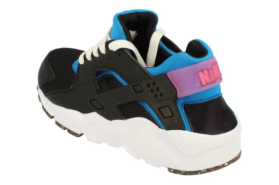 Nike Huarache Run Gs E Black Trainers - Image 2