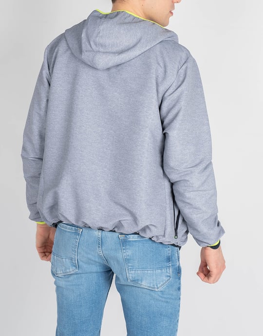 Chaqueta Invicta Hombre Gris - Image 4