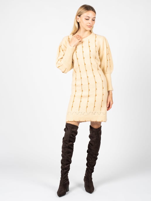 Silvian Heach Dress Woman's Off-White