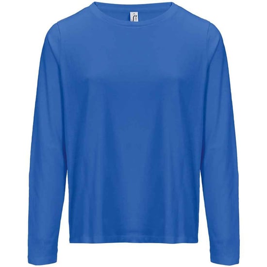 SOLS Womens/Ladies Monarch Long-Sleeved T-Shirt (Royal Blue) - Image 1