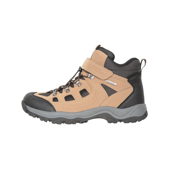 Mountain Warehouse Mens Adventurer Adaptive Faux Suede Waterproof Boots (Brown) - Image 3