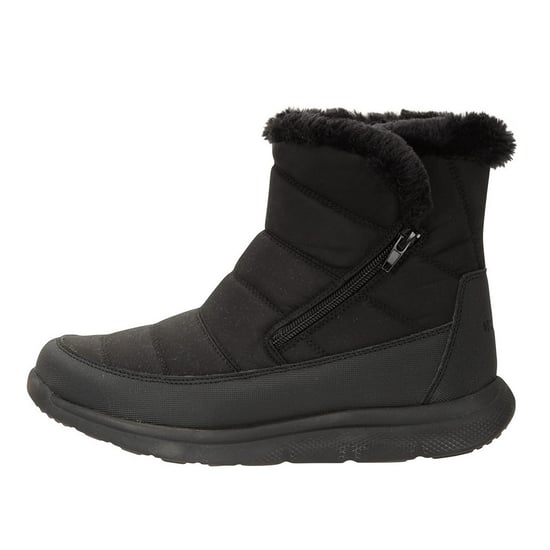 Mountain Warehouse Womens/Ladies Boston Fleece Lined Snow Boots (Black) - Image 2