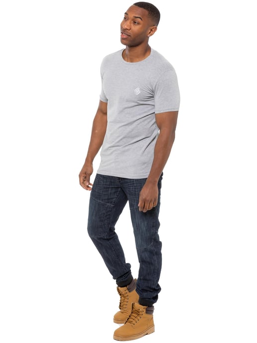Enzo| Pantalones vaqueros con puños para hombre - Azul oscuro - Image 5
