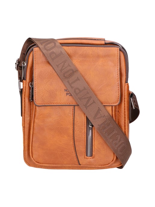 Northampton Polo Club Bolsa de hombro Hombres BROWN - Image 5