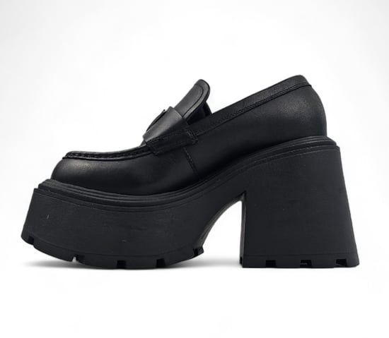 Zapatos de Plataforma de Cuero Negro Windsor Smith - Spolied - Image 4