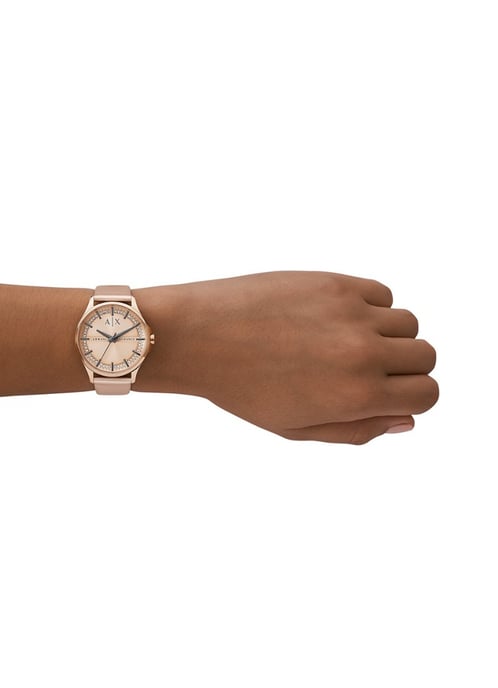 Armani Exchange Lady Hampton Women's Rose Gold Watch AX5272 - Image 4
