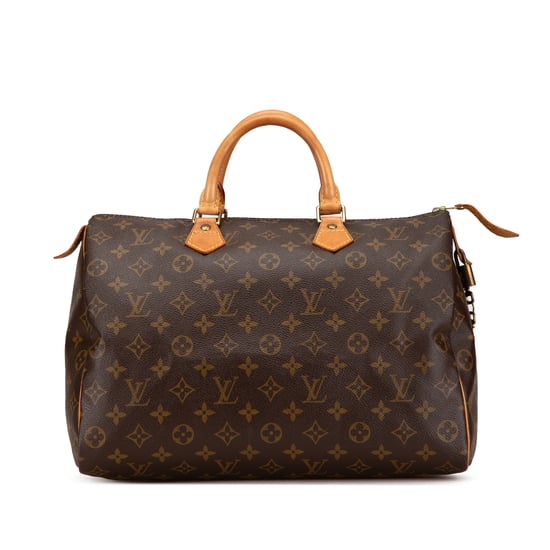 Vintage Louis Vuitton Monogram Speedy 35 Brown - Image 1