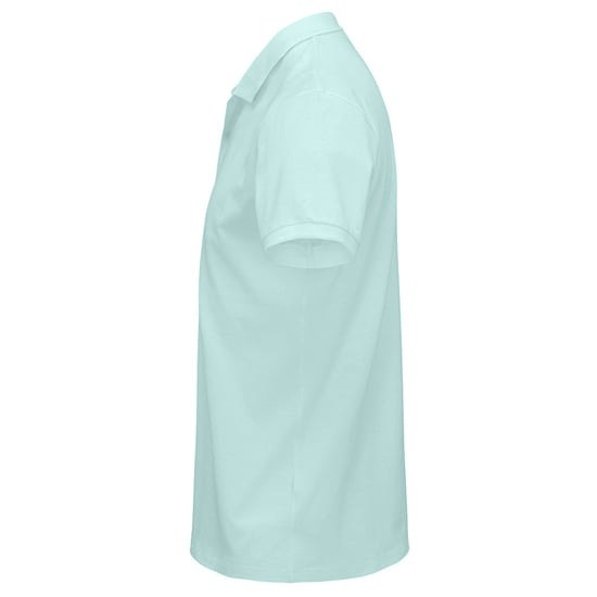 SOLS Mens Planet Pique Organic Polo Shirt (Arctic Blue) - Image 3