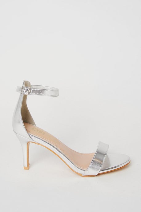 Tasha Low Stiletto Barely There Heeled Sandals