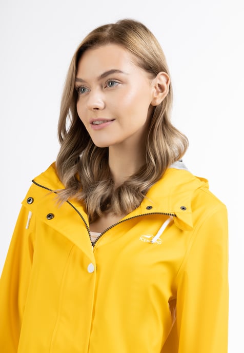 ICEBOUND rain jacket women yellow - Image 5