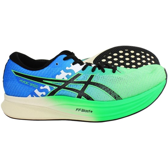 Asics Magic Speed 2 Ekiden Zapatillas de Correr para Hombre Verde - Image 4