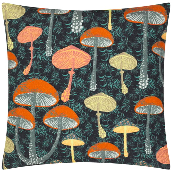 furn. Funda de Cojín de Algodón Impresa Garett - Image 1