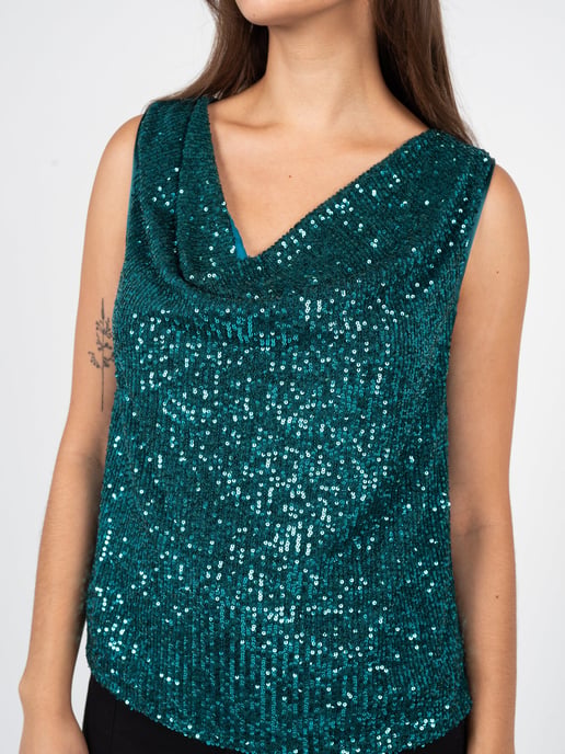 Liu Jo Top de mujer verde - Image 4