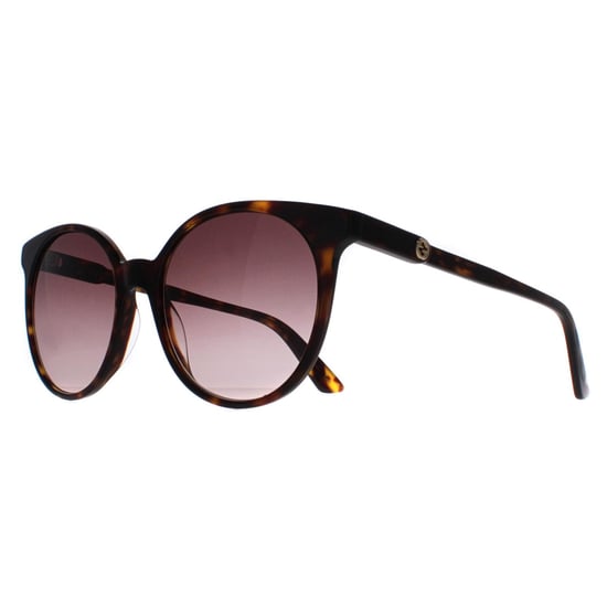 Gucci Round Womens Dark Havana Marrón Gradiente GG0488S - Image 2
