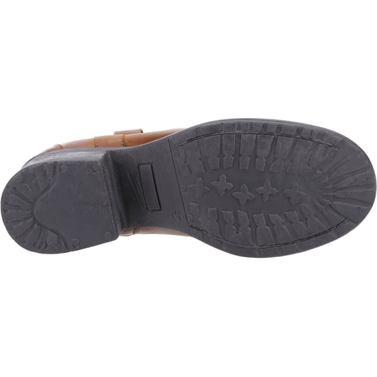 Hush Puppies Saskia Leather Women's Tan Boots - Image 3