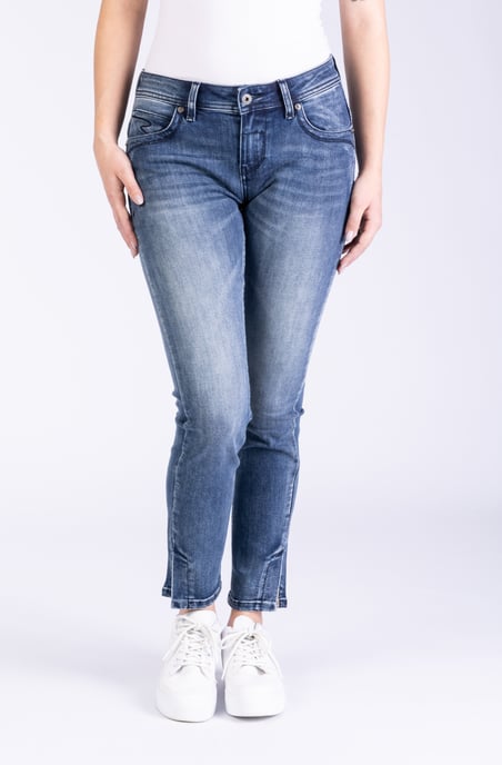 Raya Ladies Jeans Blue Slim Fit